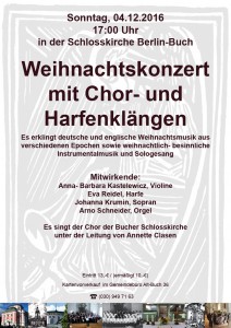 2016 Weihnachtskonzert